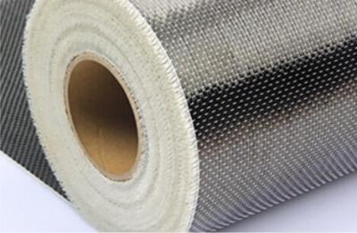 China 300gsm Carbon Fiber Wrap Roll Retrofit Application Durable For Seismic Strengthening for sale