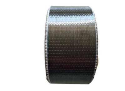 China High­ Strength CFRP Wrap 100 Meters Per Roll Black Color With Epoxy Resin for sale