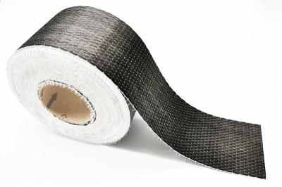 China Prestressed Carbon Fiber Strips , Crack Repair Strip Abrasion Resistant Customized for sale