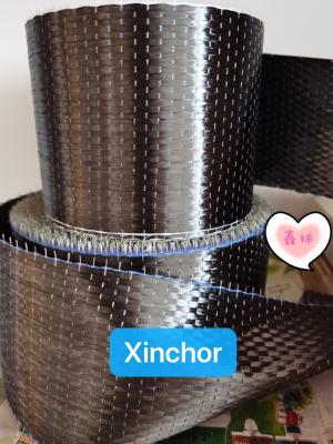 China Carbon Fiber Fabric 300gsm, Grade 1 Unidirectional For Structural Strengthening for sale