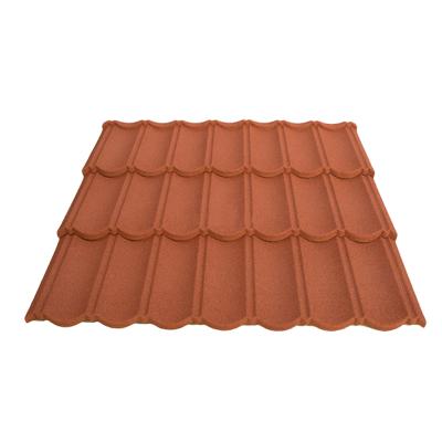 China Traditional Stone Metal Roof Tile Coated Accessories in Ehtiopian for sale