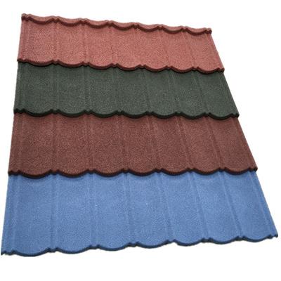 China Modern Quality Bond Stone Coated Roof Tile For Saudi Arabia for sale