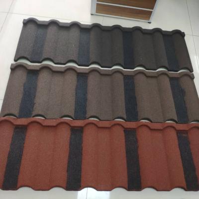 China Modern Types Of Roofing Materials / Zinc Roofing Sheet Coffee Color for sale