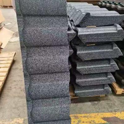 China Modern Roman Type Stone Coated Roofing Metal Tile For Congo / Togo / Ghana for sale