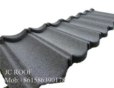 China New Fireproof Roof Lightweight Roofing Materials Stone Coated Metal Roof Tiles for sale