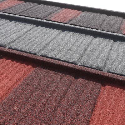 China Modern High Quality Durable Colorful Stone Coated Metal Roofing Tiles for sale