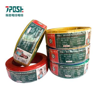 China Other 450750 PVC Insulated 1mm1.5mm2.5mm4mm6mm BV House Wiring Electrical Cableuctor PVC Insulated for sale