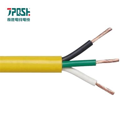 China Professional Construction PVC Insulated 3 Core 3x1.5mm2 3x2.5mm2 RVV Power Cable Wire for sale