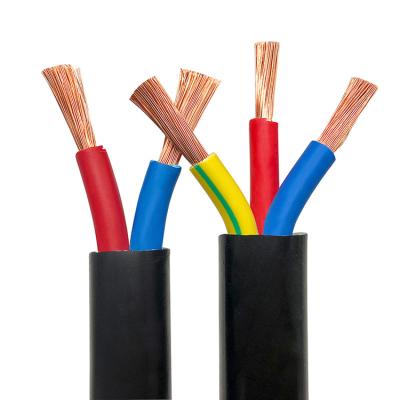 China Other High Quality House Wiring Sheath Copper RGB Flat Cable 23 Cores Flexible Flat Cable Wire Power for sale