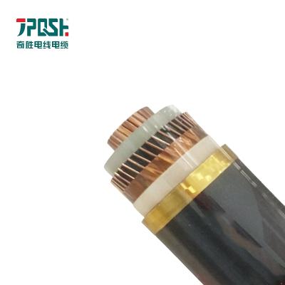 China XLPE Cable132KV Underground Copper Conductor Steel Wire Braided Armored Cable Underground Armored Power Cables Steel Cable for sale