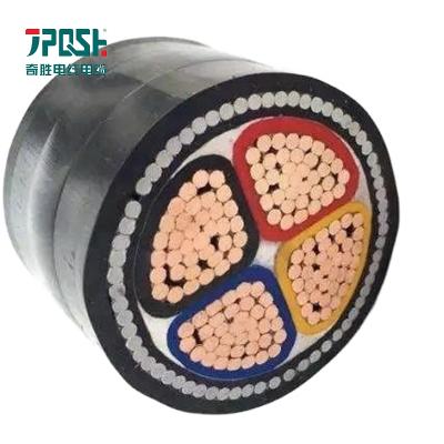 China NH ZR Equal Core 240mm2 Four Equal PVC Fire Resistant Insulated Armored Copper Cable for sale