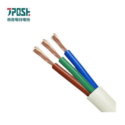 China Aerial Household Wiring Electrical Cable Code Rvv 4x0.75mm2 4 Core Wire for sale