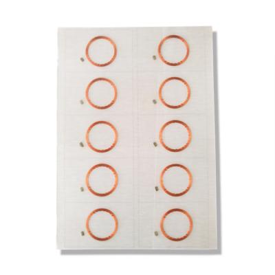 China RFID Prelam Making RFID A4 TK4100 Prelam Smart Card Inlay For Card Making for sale