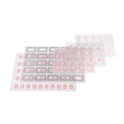 China Waterproof / Waterproof XCCRFID RFID Chip Inlay Prelam Sheet for sale