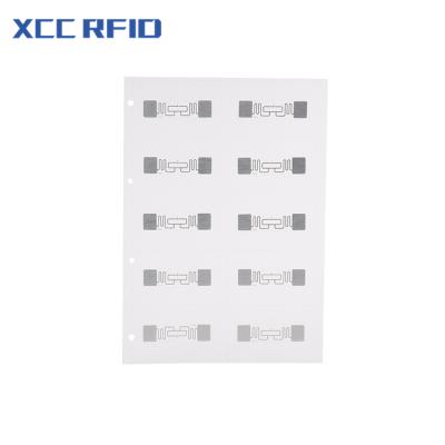 China Waterproof / Weatherproof 2021 Hot Sale XCCRFID Cheap Price Customized RFID Inlay Sheet For Card Lamination for sale