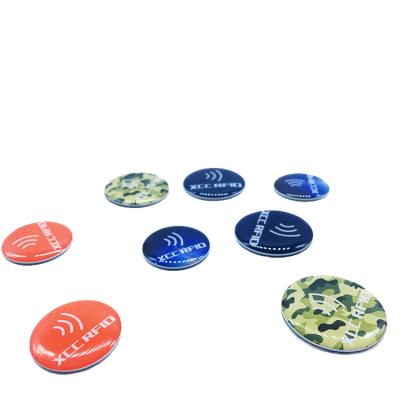 China Waterproof / Waterproof Customized Printing 13.56MHz NTAG 213 RFID NFC Tag for sale