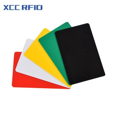 China Waterproof/Waterproof XCC 13.56MHz F08 RFID Blank Card for sale