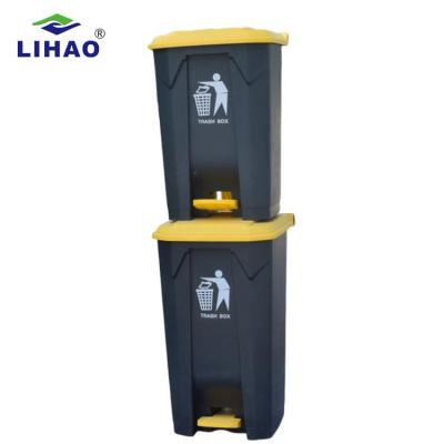 China Sustainable Hospital Outdoor Public Customized Medical Waste Bin With Foot Pedal Sanitary Bins for sale