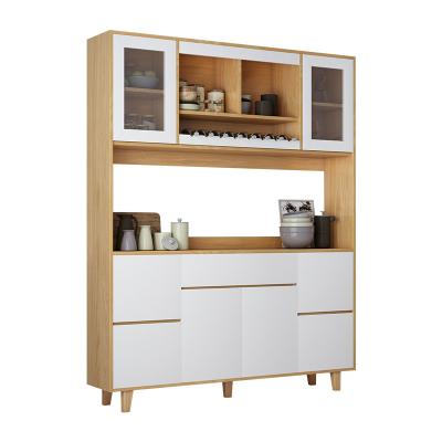 China Storage Home Bar Economical Simplicity 1M Framework Solid Wood Modern Sideboard for sale