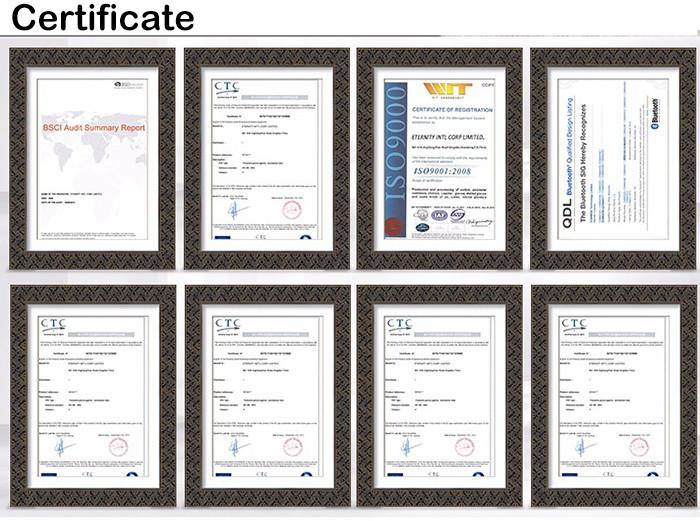 CE standard Certificate - Qingdao Onetend International Trade Co., Ltd.