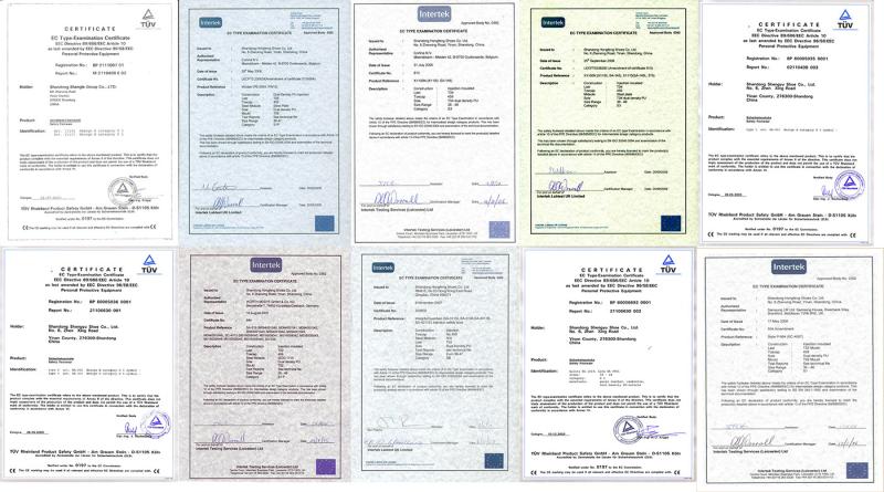 CE standard Certificate - Qingdao Onetend International Trade Co., Ltd.