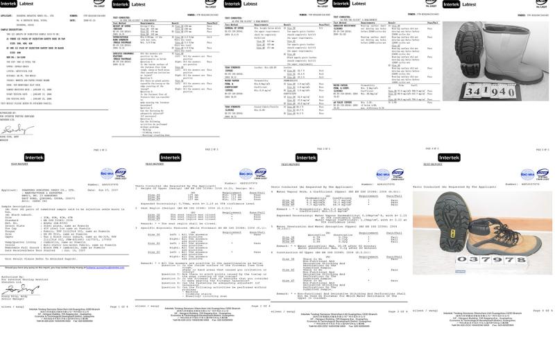 Products Tests - Qingdao Onetend International Trade Co., Ltd.