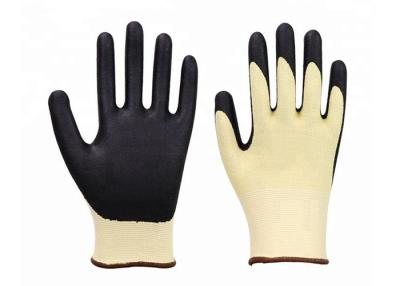 China Beautiful Breathable Cut Resistant Gloves , Foam Latex Puncture Proof Work Gloves for sale