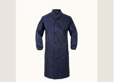 China Dust Proof Industrial Work Uniforms Long / Short Sleeved Wear Resistant Polyester Material for sale