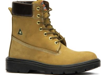 China Protective Industrial Work Boots , Comfortable Steel Toe Shoes Insole Material EVA for sale