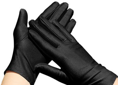 China Thickened Practical Working Hand Gloves , Wear Resistant Black Safety Gloves for sale