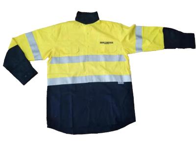 China Customized Color Industrial Work Uniforms High Visibility Work Uniforms OT-YB01 for sale