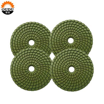 China High Quality Flexible Diamond Marble Wet Polishing Pad Used Floor Grinding Machine Granite Pad Or Polish Concrete Marble for sale