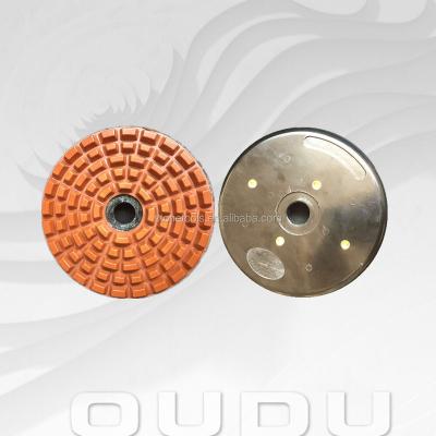 China Applicable for calibrating and polishing granite/tiles diamond grinding wheel polisher artificial automatic polishing abrasive buff disc wheel for hand grinding for sale