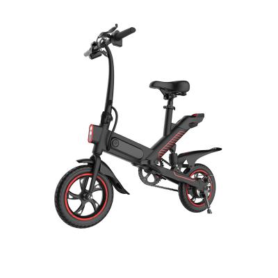 China Aluminum alloy 350W brushless motor electric bike woman 12 inch - high - carbon steel e-bike for sale