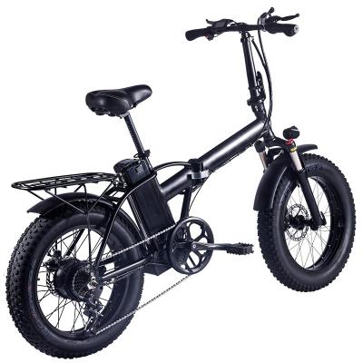 China 500w 48v electric mtb electric bicycle snow ebike beach bike aluminum alloy 20inch adult cruiser bike for sale