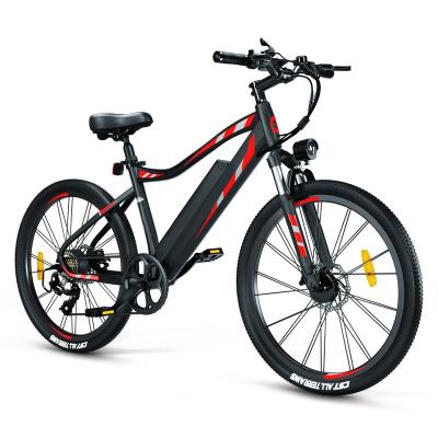 China Aluminum Alloy China CE City Electric Bike 26 Inch City Electric Bike 250w 350w 500w 21 Speeds Snow Electric Bikes for sale