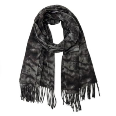 China Factory Cheaps Price Women Woven Scarf Stoles Winter Mufflers 100% Polyester Solid Acrylic Throw For Ladies for sale