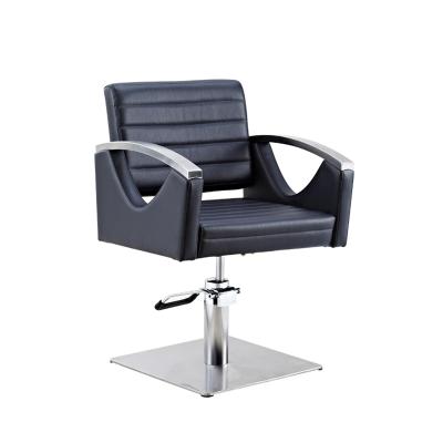 China Hot Selling Wholesale Durable Material Chairs Furniture Gold Barber Chair Hair Salon Equipment Luxury Shop Set for sale