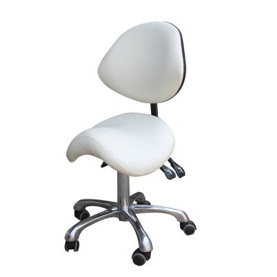 China Modern stool chair with wheels beauty salon olx hairdressing chair used saddle leather salon stool master seat haircut chair for sale