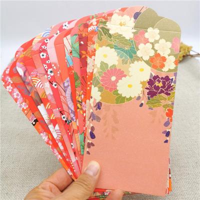 China Red Gift Envelope Package with Flower Gold Foil for Chinese Festival, Wallet Package, Hongbo for Money for sale