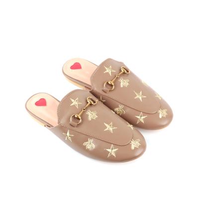 China BOBNINI Spring Fashion Square Toe Flat Heel Designer Summer Woman Lady Lady Slipper SHOES for sale