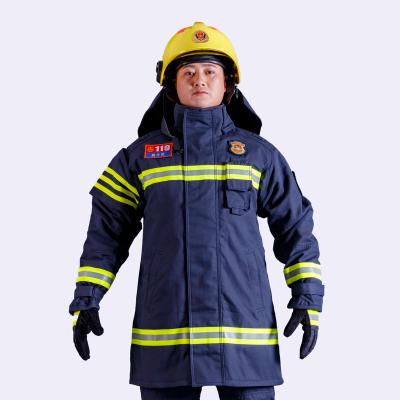 China Firefighter Fire Protection Professional fire fighters safety clothing fireman uniform command suit made of aramid and bwprotect fabric for sale