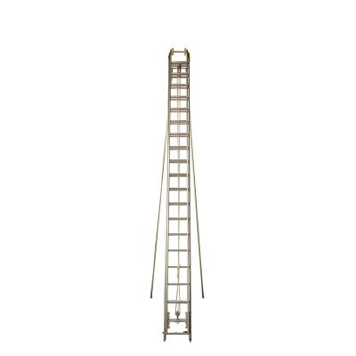 China Fire Fighting Emergency Rescue Three extension folding extension ladder aluminum ladder 10m fireproof aluminum ladder for sale