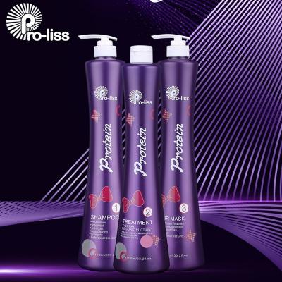 China Professional Brazilian Hair Formaldehyde Keratin Salon Treatment Soft Protein Free Brazilian Hair Treatment For Damaged Hair for sale