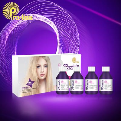 China 100% Pro-Liss 0.00% Organic Keratin Hair Protein Free Formaldehyde Therapy Keratin Hair Straightening Treatments For Curly Damaged Hair for sale