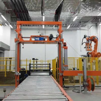 China Automatic Food PET Strapping Machine For Pallet And Paper Reel for sale