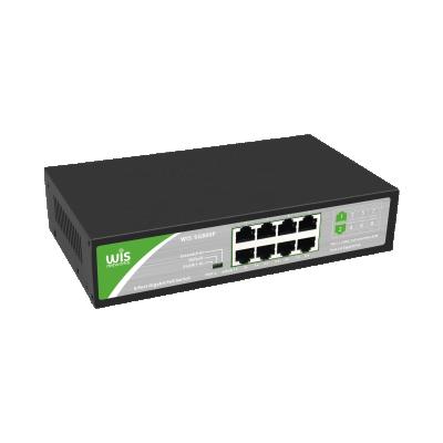 China Wireless Internet 8*Gigabit PoE Ports Ethernet Switch Realtek for sale