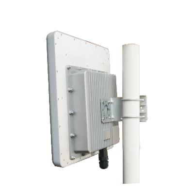 China Dual 2x2 MIMO Panel Outdoor Long Range 5GHz High Gain Polarized Antenna with Aluminum Enclosure for Mikrotik Boards Hengxin MTI ANT5158D25CF-DP for sale