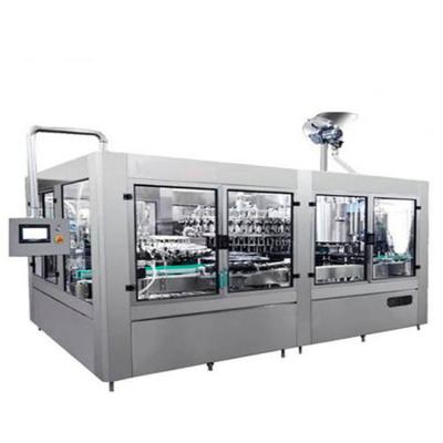 China Stainless Steel 8 Filling Head Monoblock Bottling Machine for sale