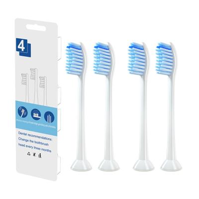 China Household teeth hx6054 high cost effective whitening sensitive toothbrush cleaning heads for philis for sale